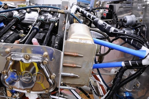 Baffle/Doubler/Oil Cooler Trial Fit