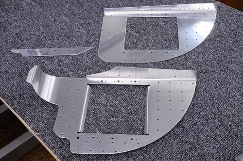 Baffle/Doubler/Stiffener Drilled