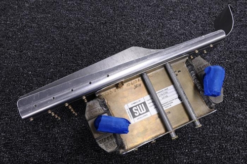 Oil Cooler Mounted To Baffle/Doubler