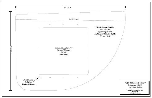 CB8-5 - IO-390 - 063 Shadow Doubler For SW10610R Oil Cooler - Version 1.0 - October 12 2009