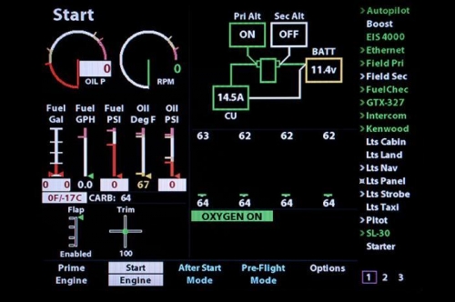 Oxygen System Controller - Vertical Power VP-200 Annunciator - 