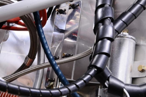 Oxygen System - Left, Engine-Side Bracket