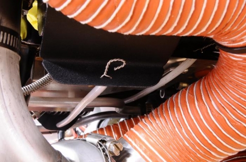 Righthand Side Bottom Baffle Tie Up