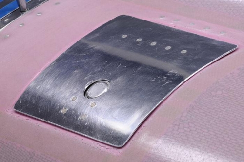 Initial Metal Oil Door Fit On Cowling Molding