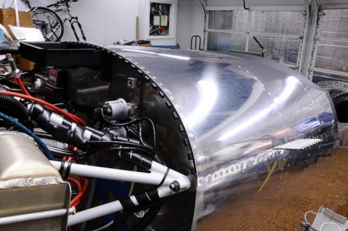 Front Top Skin Riveting Complete