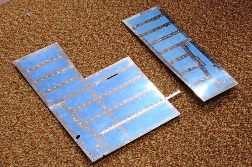 Top Of Floor Skins Ready For Installation