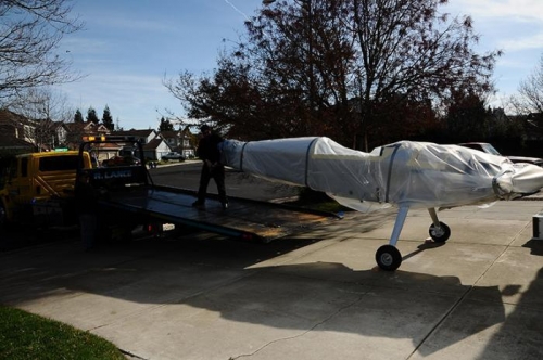 Lifting The Tail & Pulling It Onto The Truck