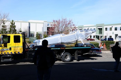 Arriving At The Paint Shop