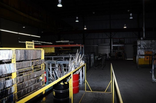 About 1/4 Of The Smaller Side Of The Paint Shop