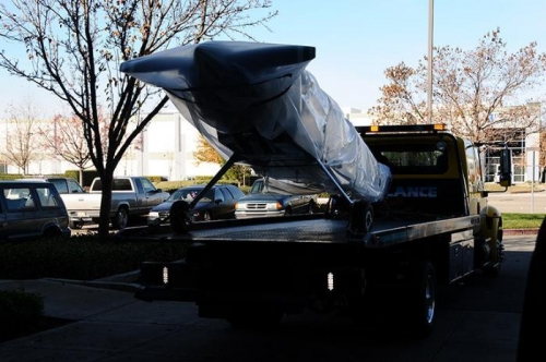 Delivering To Paint Shop