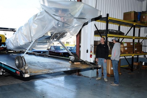 Delivering To Paint Shop