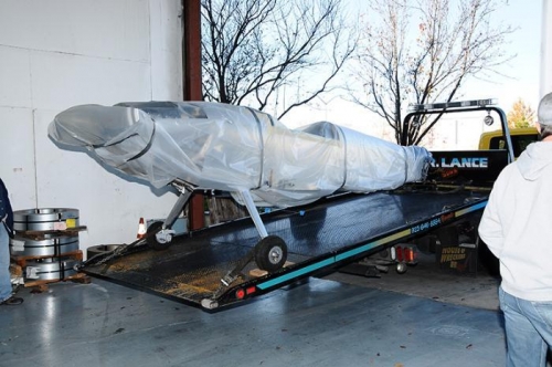 Delivering To Paint Shop