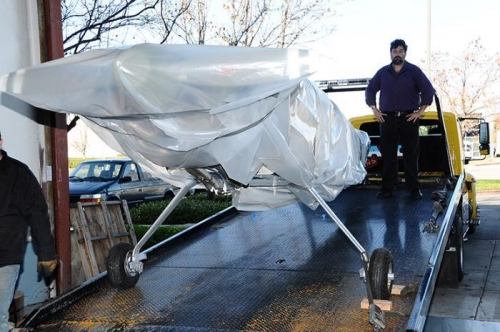 Delivering To Paint Shop