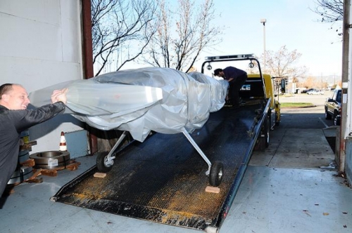 Delivering To Paint Shop