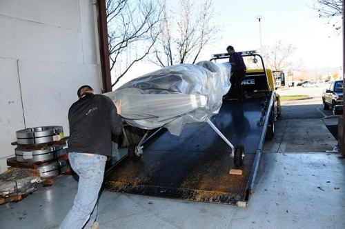 Delivering To Paint Shop