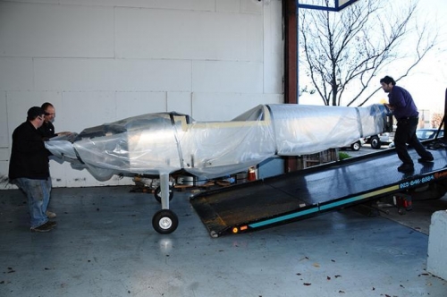 Delivering To Paint Shop