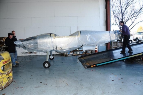 Delivering To Paint Shop