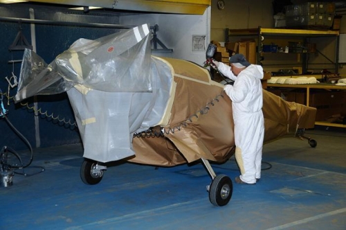 Fuselage Interior - Etching Primer