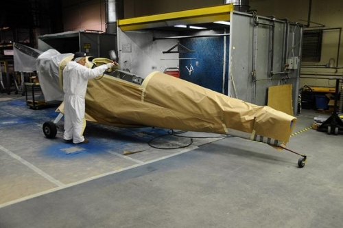 Fuselage Interior - Etching Primer