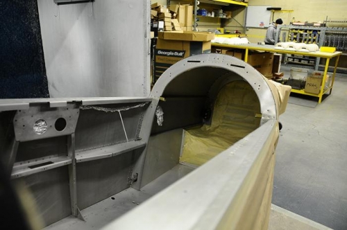 Fuselage Interior - Etching Primer