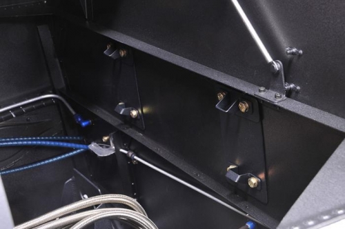 Oxygen Tank Angle Mounts Bolted