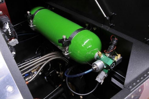 Oxygen Tank Installed