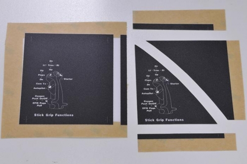 Stick Grip Label Cut Out
