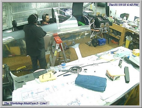 Canopy Installation - Cam Shots