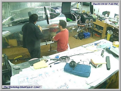 Canopy Installation - Cam Shots