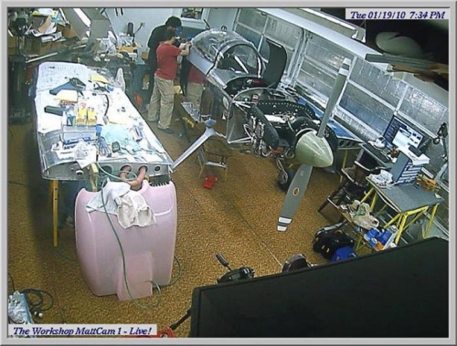 Canopy Installation - Cam Shots