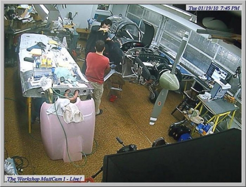 Canopy Installation - Cam Shots