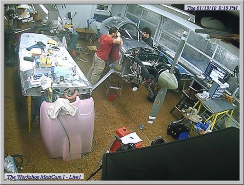 Canopy Installation - Cam Shots