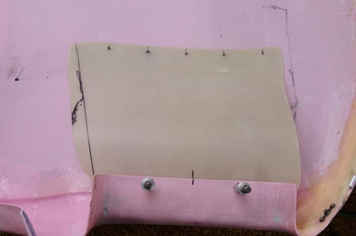 Right Side Cutout Marked