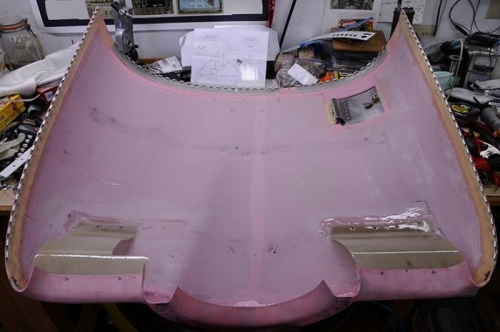 Ducts Bonded To Upper Cowling