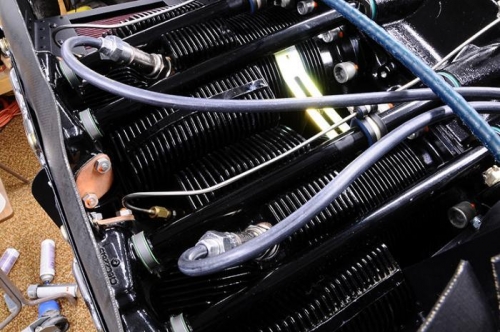 Upper Left Wiring Harness Installed