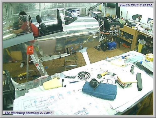 Canopy Installation - Cam Shots