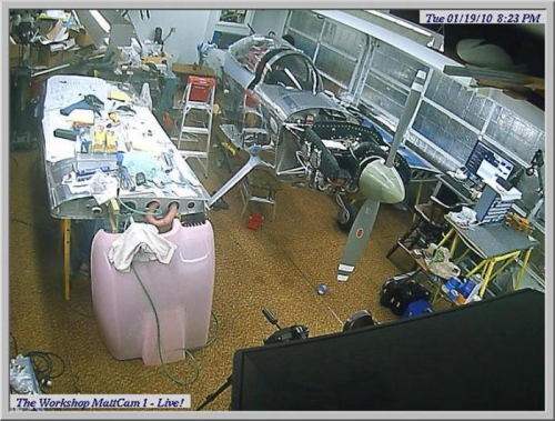 Canopy Installation - Cam Shots