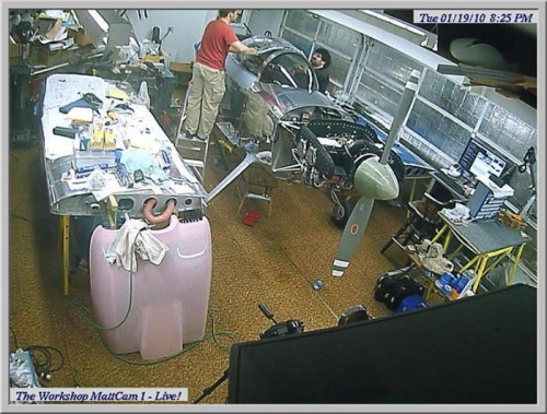 Canopy Installation - Cam Shots