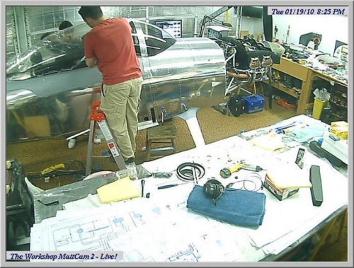 Canopy Installation - Cam Shots