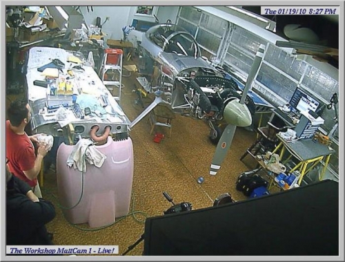 Canopy Installation - Cam Shots