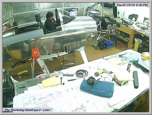 Canopy Installation - Cam Shots