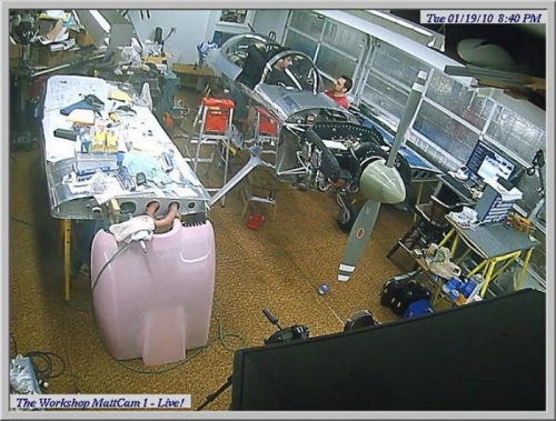 Canopy Installation - Cam Shots