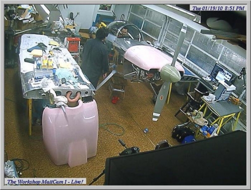 Canopy Installation - Cam Shots