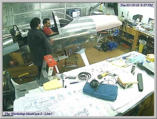 Canopy Installation - Cam Shots