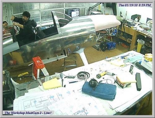 Canopy Installation - Cam Shots