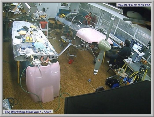 Canopy Installation - Cam Shots