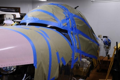 Fuselage Taped Off