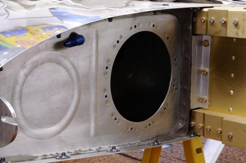 Right Fuel Access Hole