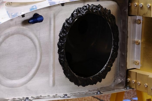 Right Gasket In Place With ProSeal