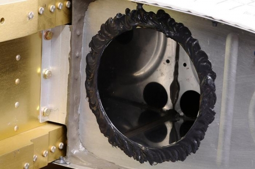 Left Gasket In Place With ProSeal